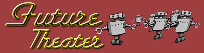 Future Theater logo, with robots.
