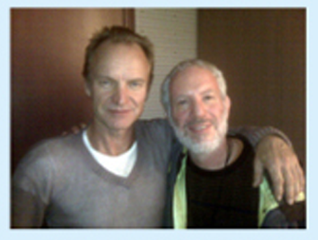 Paul Levy and Sting.