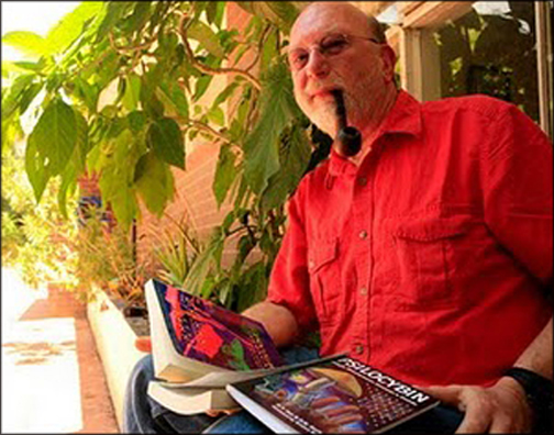 Dennis McKenna outside.